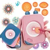 Tekenen Schilderbenodigdheden Magische Spirograph Tekenspeelgoed Schildersjabloon Multifunctionele accessoires Geometrische liniaal Tekengereedschap Opbergset Kinderspeelgoed 231031