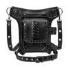 Waist Bags Steampunk Bag PU Leather Adjustable Strap Thigh Leg Hip Belt Purse