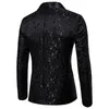 Ternos masculinos usam outono e inverno masculino vestido de festa floral terno elegante jaqueta casamento homens baile smoking roupas homem casaco