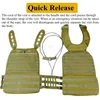 Jaktjackor 900D Oxford Tyg Tactical Molle Vests Quick Release Stor påse Shooting Vest Outdoor Paintball Vests1