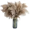 60 cm de pampas de pampas de buquê seco no casamento de flores Uso de natal decoração de flores artificiais decoração
