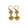 Charm Designer 23 Summer New Triumphal Arch Personnalisé et tendance, design de niche en forme de vis, boucles d'oreilles en laiton haut de gamme WFB7