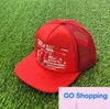 All-match American Trucker Hat Korean Sun Protection Truck Cap Men Women Trendy Flat-Brimmed Cap Summer