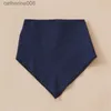 Jumpsuits 3-delige set babyjongen met letterprint Kleine jumpsuit met lange mouwen Speekselhanddoek Hoed Outfit voor pasgeborenen 0-9 maandenL231101