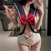 Ani Beach Japanese Anime Student Sailor Bodysuit Swimsuit Women School Pamas Uniform Underwear Outfits Costumes cosplay