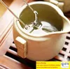 TEA INFUSER Rostfri Silter Steel Pot Infuser Mesh Ball Lämnar Filter Squeeze Locking Spice Spoon