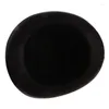 Berets Black Top Hat Steampunk Magician Costume Props For Rave Party Adult Kids Show N7YD