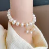 Strand Luxury Fashion Pearl Natural for Women Coreano Personalidade Garota Charm Acessórios para Jóias Presente