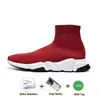 Designer Speed Sock chaussures Trainer hommes femmes Chaussures de course en maille triple noir blanc vert néon oreo rouge jaune Graffiti Nouveaux baskets de sport 36-45