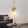 Pendant Lamps Marble Lights Nordic Ceiling Lamp For Bedside Kitchen Island Home Decoration Hanging Interior Lighting 220V