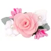 Hair Accessories CN Artificial Flower Clips Wedding Party Woman Fabric Women Girls Hairpin Headwear