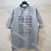 Lyxiga t-shirts herrar designer sommar casual tops mode tidvatten utomhus tees ren bomull överdimensionerad andning t-shirt