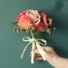 Декоративные цветы свадебный цветочный букет