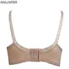 Reggiseni X9067 Reggiseno per mastectomia Inserti in silicone Tasca per biancheria intima per cancro al seno Lingerie femminile in pizzo con 231031