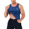 Débardeurs pour hommes Gym Sports Fitness Vest Summer Outdoor Basketball Training High Stretch Séchage rapide T-shirt sans manches Vêtements