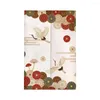 Rideau porte Polyester coton tissu pour cuisine chambre vent rideaux paysage écran personnalisable rideau japonais (pas de tiges)