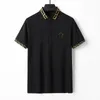 designer polo shirts fashion Summer mens polo Embroidery golf shirt Casual High Street Polos Asian size M-3XL