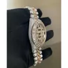 Moissanite Watch A 1005 z VVS Moissanite Ices Out Watch Hip Hop Bused Downa Moissanite Watch925