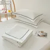 Zestawy pościeli Koreańska przędza bąbelkowa Letnia koc do podwójnego łóżka oddychającego cienki zestaw kołdry prania 3 szt. 3 szt. Lub pojedyncze kołdry 231101