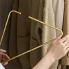 Cintres créatifs triangulaires pour vêtements, 5 pièces, en métal massif pour manteau, pantalon, écharpe, support de séchage, supports de rangement à domicile, organisateur