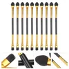 Makeup Borstes Sponge Eyeshadow Double Ended Disponibla Applicators Cosmetics Kit