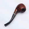 Pipe CF5581 pipa rossa e nera screpolata patchwork creativo in resina di legno massello fuma quattro secchi di tabacco