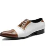 2023 Herren Hochzeitskleid Schuhe Vollnarbenleder schnüren Herren Brogue Business Schuhe Herren Oxfords