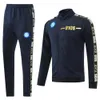 QQQ8 2022 2023 Napoli Tracksuit Hoodie Soccer Jersey Tracksuits 22/23 SSC Naples Long Zipper Jacket Set