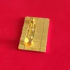 Party-Osttimor-Flaggen-Anstecknadel, 2,5 x 1,5 cm, Zinkdruckguss-PVC, farbbeschichtet, goldfarben, rechteckiges Medaillon-Abzeichen ohne Harzzusatz