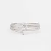 Designer Armband Artier Titanium Steel Online Shop Trendy Gold-Plated Zircon Double Ring Full Diamond för män och kvinnor med originallåda