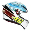 خوذات الدراجات النارية الفاخرة خوذات AGV للرجال والسيدات K1 Rossi Winter Test Sport Urban Touringwn WJES NQFF