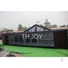 free air ship to door Outdoor Activities customized Halloween inflatable bouncy castle obstacle house inflatable maze Haunted House