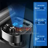 USB CARGA CARGA SURPOR Bluetooth 5.0 FM Transmissor 3.1a Carrego de Carreira Carregador Carregador Cargo Rápido Kit de Carreiro MP3 Modulador Player Handsfree Audio Receiver de áudio
