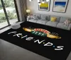 Carpets 3D Printing Friends Tv Show Floor Mats Doormats Home Runner Rug Carpet For Bedroom Kids Play Mat Nursery Throw Rugs Yoga5398506