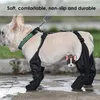 Chaussures de protection pour animaux de compagnie, bottes réglables imperméables pour chiens, respirantes pour la marche en plein air, douces bouledogue français, protecteur de pattes d'animaux 231031