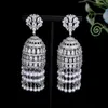 Boucles d'oreilles pendantes tendance en forme de lanterne pour femmes, bijoux de mariée de dubaï, cadeau de fête de mariage, E9800