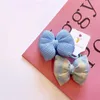 Hair Accessories Children's Four Seasons Floral Bow Styling Bands Girls Stuffed Cotton Flowers Doodle Headband