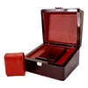 Watch Boxes Black Single Slot Wood Case Wristwatch Box Organizer Jewelry Storage