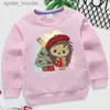 Herren Hoodies Sweatshirts Weihnachten Igel Baum Druck Kinder Sweatshirt Kawaii Kind Cartoon Kleidung Weihnachten Langarm Pullover Mädchen Junge Weihnachten Hoodie L231101