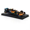 Diecast Model Bbrago 1 43 McLaren MCL36＃3 Daniel Ricciardo＃4 Lando Norris Alloy Luxury Vehicle Toy 230331