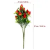 Party Decoration Bouquet Bride Simulation Strawberry Props Desktop Decors Fruit Festival Branches Adorn