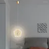 Hanglampen Nachtkastje Astronaut LED-verlichting voor studeerkamer Slaapkamer Binnenverlichting Hanglamp Home Decor armatuur