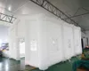 Tenda gonfiabile professionale per matrimoni Tenda gonfiabile bianca per eventi per feste con illuminazione a LED colorata in vendita spedizione aerea gratuita con logo stampato senza ventilatore