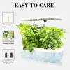 Grow Lights Garden Hydroponics Growing System 12ポッドフルスペクトルLEDタイマープラント発芽を備えた屋内キット