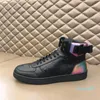 2023-Sneaker Buty designerskie luksusowe mężczyźni High Top Sneakers Designers Calfskin Bot Rainbow Treners 38-46