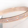 Nuovo marchio artier Bracciale dal design classico Stella del cielo europeo tre file di diamanti dieci bracciale in pietra intarsiata amanti gioielli con scatola originale