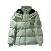 Women's Parkas Topstoney Couples Short Glossy Casual Coat 2023 Winter New White Duck Down Jacket Fashion Printing Warm Outwear Ladies Snow Coats Clothes