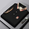 Men's Tees & Polos Men's Designer Polo Shirt Luxury Italian Brand Men's Embroidered letter Clothing Short Sleeve Fashion Casual Men's Summer T-Shirt Asian Size M-4XL