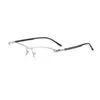 Sunglasses Frames Business Style Arrival Half Rim Frame Glasses Super Light Alloy For Male Myopia Spectacles