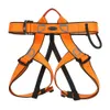 تسلق الحبال حزام الأمان Halfbody Harness 1pcs 4 ألوان قابلة للتعديل مشبك الصخور في الهواء الطلق في الهواء الطلق تسلق شجرة التسلق 231101